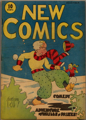 1935 - New Comics #1 - Click for Bigger Image in a New Page