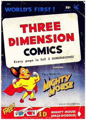 1953 - Three Dimension Comics #1 - Click
for Bigger Image in a New Page