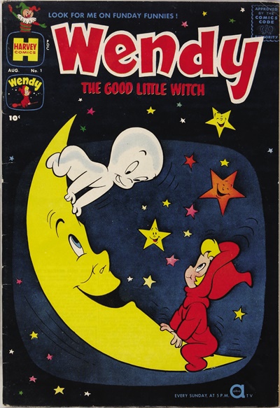 1960 - Wendy The Good Little Witch #1 - Click for Bigger Image in a New 
Page