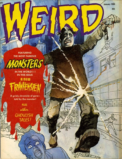 1966 - Weird Vol 1 #10 - Click for Bigger Image in a New 
Page